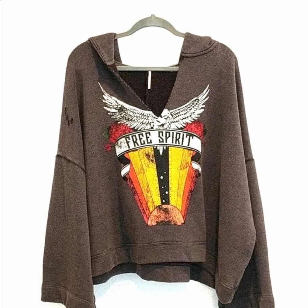 Free People “You Decide”  Free Spirit Sweatshirt
